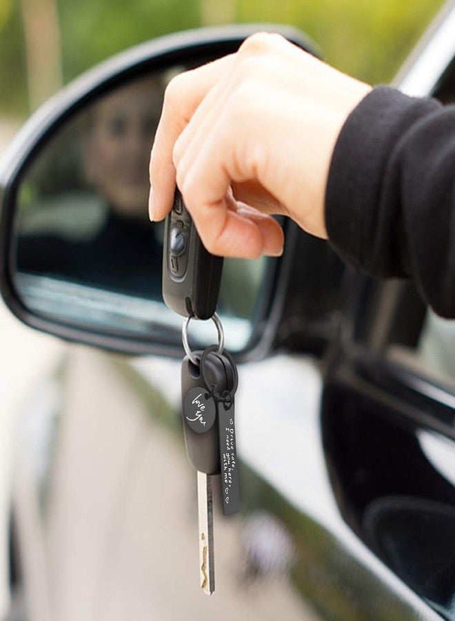 OUMILAN Drive Safe Keychain I Love You I Need You Here With Me Keychain Gifts for Boyfriend Husband Dad - Image 4